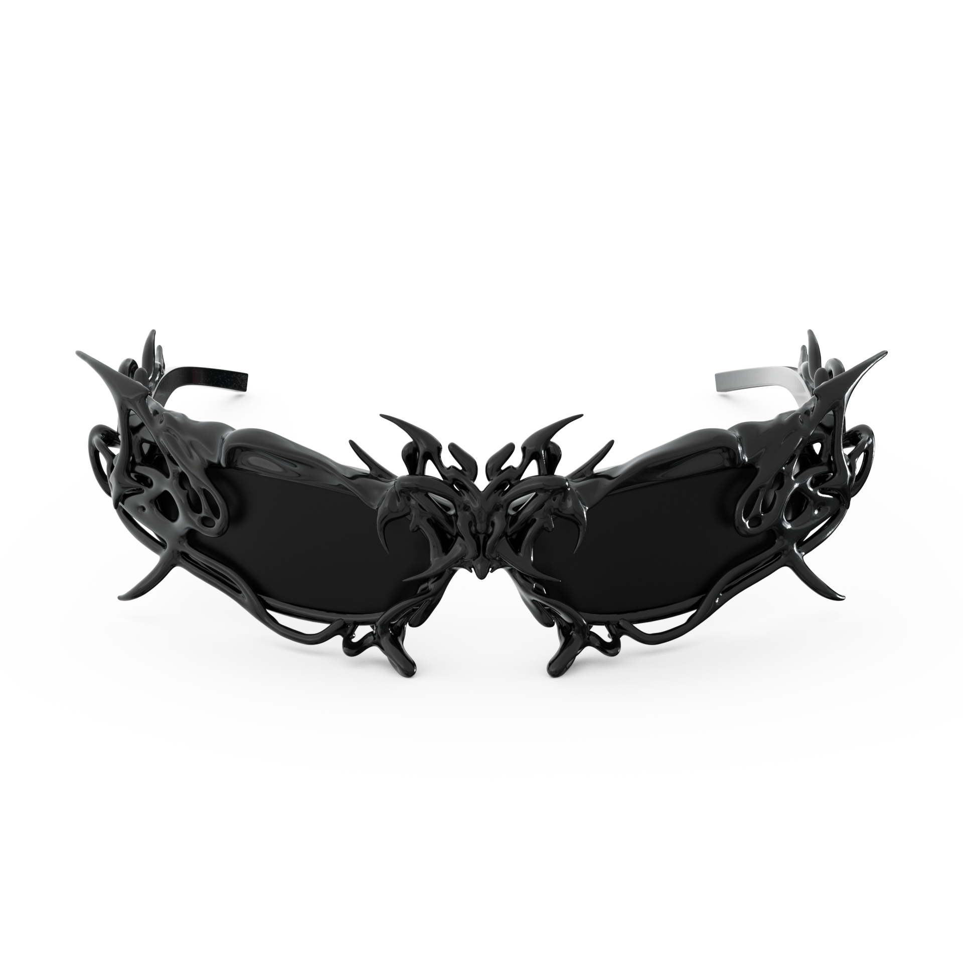 Dystopian Verge Glasses (Carbon Black)